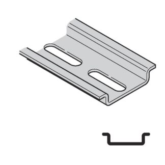 Guida Din esecuzione 35X7,5 forata. ACQUISTO 2MT - SCA 865.221