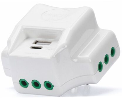 Adattatore piatto da S11 a 3P11+2USB - FME 87800