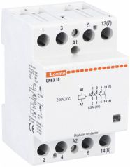 Contattore modulare 3M 63A AC1 4P 24V - LOV CN6310024