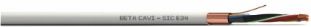 Cavo allarme 4x0,22+2x0,50+T+S Eca. Matassa da 100MT - BTV SIC24ENHSF100