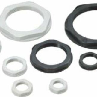Controdado PA6.6 con collare PG7. CONFEZIONE DA 100PZ - CEM 1142007