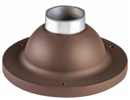 Base in alluminio per palo diamtero 60mm corten - SOV 44/36