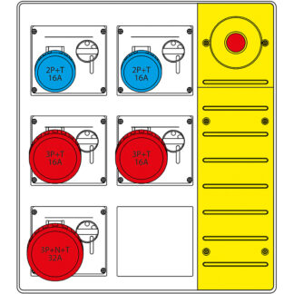 Quadro di distribuzione ASC - SCA 657.8935-087
