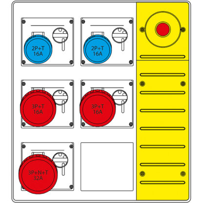 Quadro di distribuzione ASC - SCA 657.8935-087