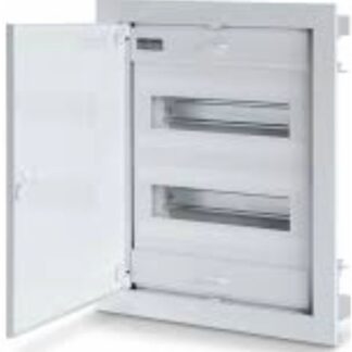 Centralino filo da muro 2 file 24DIN - SCA 677.2024.1-HW