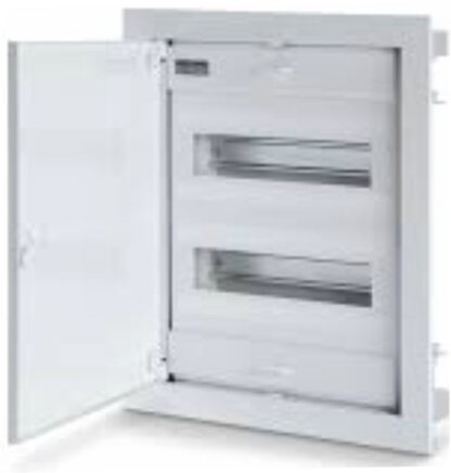 Centralino filo da muro 2 file 24DIN - SCA 677.2024.1-HW