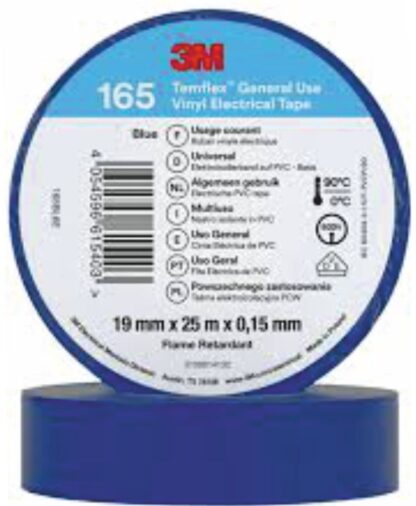 Nastro isolante in vinile 19x25mm blu - TME 7100184811