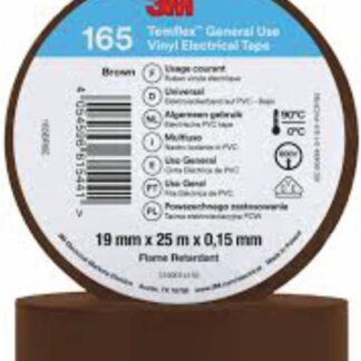 Nastro isolante in vinile marrone 19x25mm - TME 7100184812