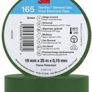 Nastro isolante in vinile verde 19x25mm - TME 7100184813