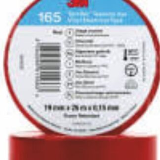Nastro isolante in vinile rosso 19x25mm - TME 7100184817