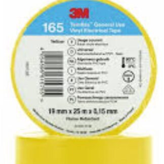 Nastro isolante in vinile giallo 19x25mm - TME 7100184819