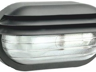 Applique Palpebra ovale E27 nero - SOV 787/06