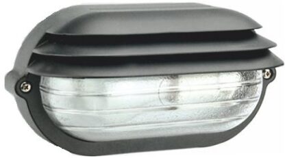 Applique Palpebra ovale E27 nero - SOV 787/06
