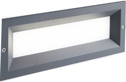 Incasso aperto 12W 4000K grafite - SOV 99153/16