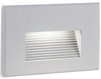 Spina incasso da parete Led 3W 4000K alluminio - SOV 99192/72