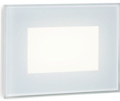 Spina incasso vetro Led 3W 4000K bianco - SOV 99193/02