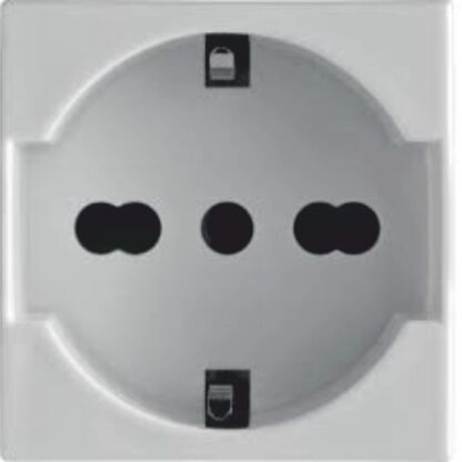 Presa schuko/bivalente P40 2P+T 16A - IBO B02810
