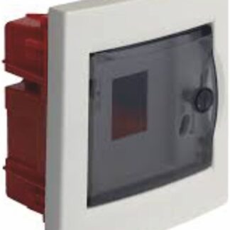 Centralino 4 moduli con portella fumè incasso - IBO B04100