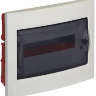 Centralino 12 moduli con portella fumè incasso - IBO B04102