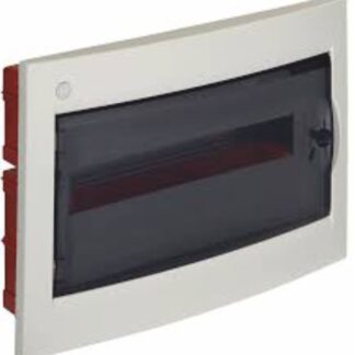Centralino 18 moduli con portella fumè incasso - IBO B04103