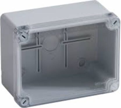 Cassetta di derivazione trasparente 150x110x70mm 1/4 di giro - IBO B05614