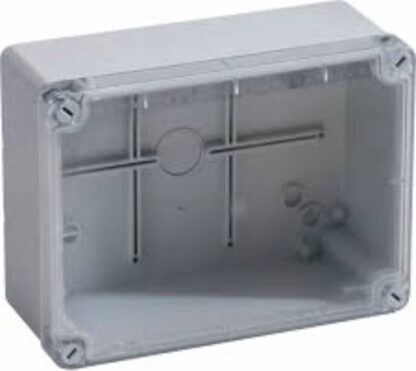 Cassetta di derivazione trasparente 190x140x70mm 1/4 di giro - IBO B05615