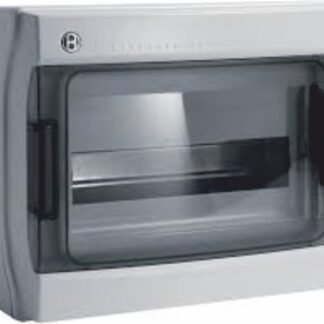 Centralino 12 moduli con portella fumè - IBO B06523