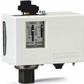 Pressostato di regolazione -0,2/8 BAR - FAN B12CN