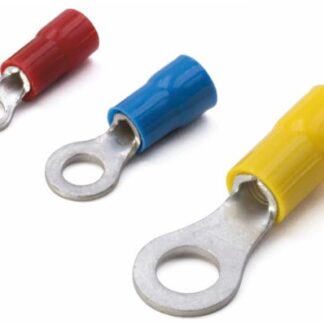 Capicorda ad occhiello colore blu vite 3mm. CONFEZIONE DA 100PZ - CEM BF-M3