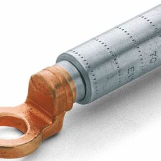 Capocorda bimetallici AL/CU 54 ALD-VITE12 Ø20.CONFEZIONE DA 3PZ - CEM CAA54-M12/AN