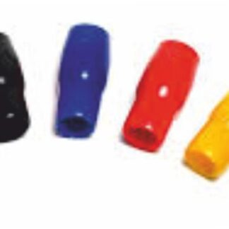 Camicetta isolante ES per capicorda A3 nero. CONFEZIONE DA 100PZ - CEM ES3-BK