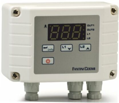 Umidostato da pareye 230V 2 USCITE - FAN L24EM2
