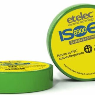 Nastro isolante 4PRO 19mmx25m verde - ETL NA8719