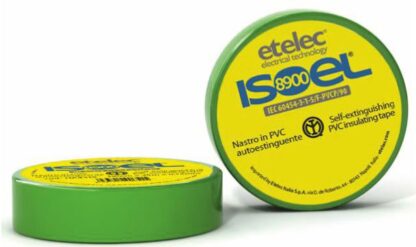 Nastro isolante 4PRO 19mmx25m verde - ETL NA8719