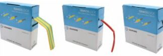 Guaina termorestrigente diametro interno 6,5 nero 10M - CEM TBS64X10BK