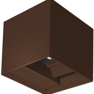Applique led quadrato corten 20W - CUY UDSCO-2012