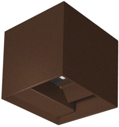 Applique led quadrato corten 20W - CUY UDSCO-2012
