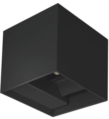 Applique led quadrato 10W nero - CUY UDSNE-1010