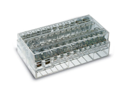 PARTITORE TETRAPOLARE 160A 12VIE sez.50 mmq - CEM Z50-DP12-160