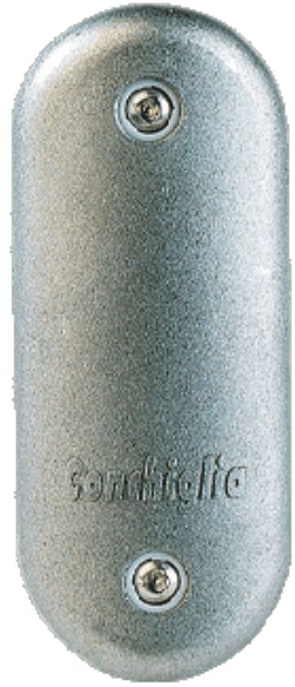 Portello alluminio per palo 127-168 - CON 052300159