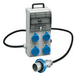 Quadro ASC 4 prese 16A IP66 - PAL 670040