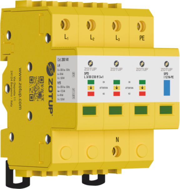 Scaricatore L 3/30 230 FF 3+1 - ZOT 200141