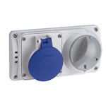 Presa interbloccata 2P+T 6H 230V - PAL 494126