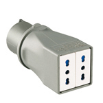 Adattatore 2P+T 16A 230V 6H - PAL 740002