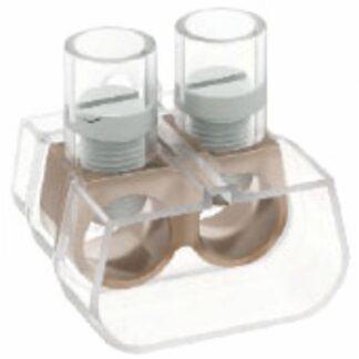 Morsetto unipolare 6mm 2 fori - ARN B42