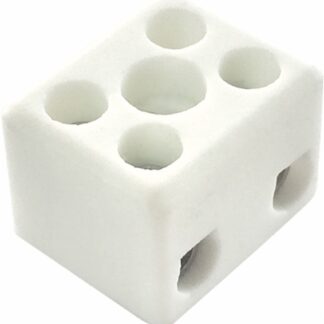 Morsetto porcellana 2 fori 4 mmq - ARN BH60.2