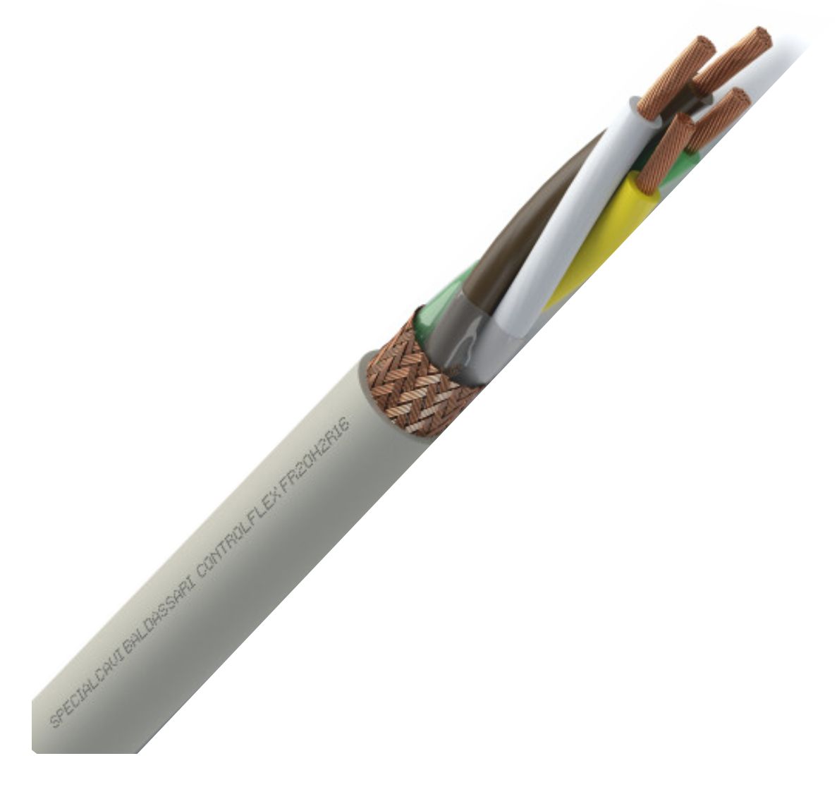 Cavo schermato 4x1,50 CCA. MATASSA DA 100MT - BDS CFZ15004M100