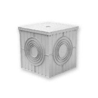 Pozzetto e coperchio 40x40cm grigio - ARN PZC4040