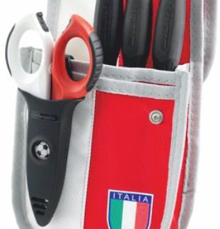 Marsupio bianco rosso - INR 19136-CB