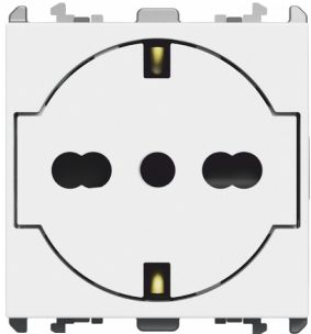 Presa universale clean 2P+T 16A - UTD 27314/2.B